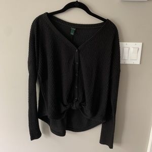 Black Knit Sweater